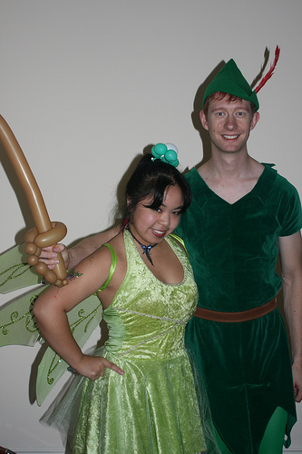 milicia Centro de producción Contorno Disfraz en pareja: Peter Pan y Campanilla - Disfraces 10